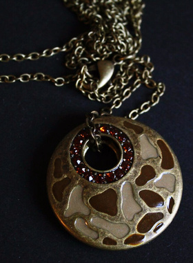 立体独家孤品毛衣链满100包邮