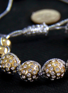 可调节长度欧美风手链满100包邮