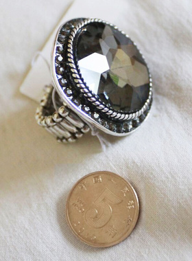 多棱超大玻璃镜面夸张荷叶边弹性