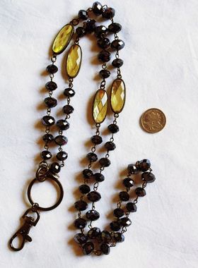 打标正品 超长水晶链挂链 可做包链钥匙链等 [独家孤品/满百包邮]