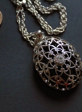 镂空雕花欧美复古独家孤品毛衣链