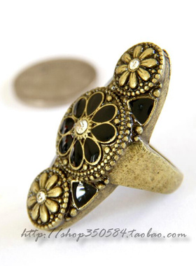 隐喻纯铜夸张质感戒指独家孤品