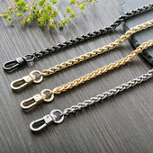 6mm包包链条带单肩链子背包斜挎包带女包带子宽金属链肩带配件带