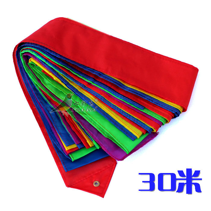 潍坊风筝 特技飘尾伞布面料是25米/飘带尾巴是防雨绸面料30米