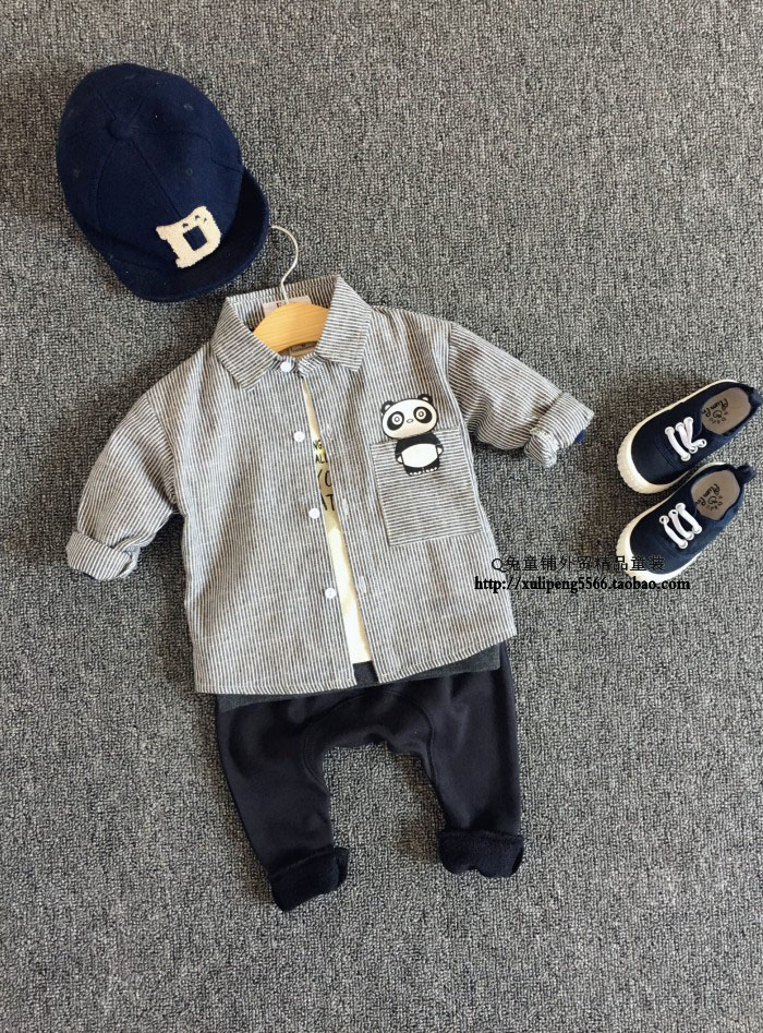 Chemise enfant à manche longue - Ref 2083066 Image 1