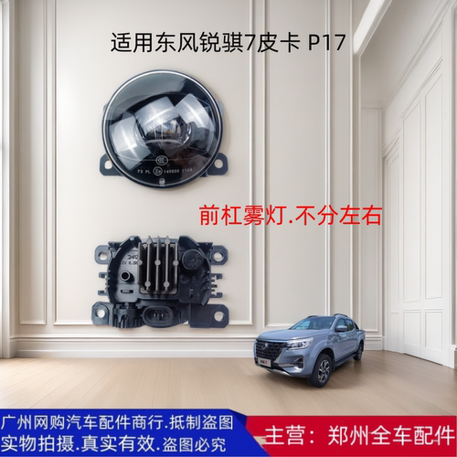 锐骐7/P17前保险杠雾灯小灯