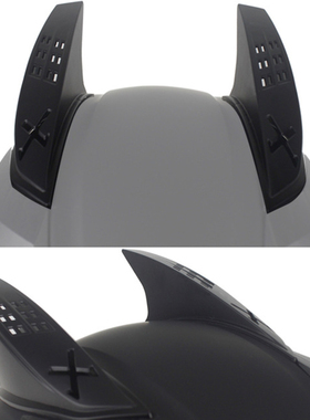 JIEKAI捷凯316电动摩托车头盔男女全盔双镜片四季安全帽加犄角310