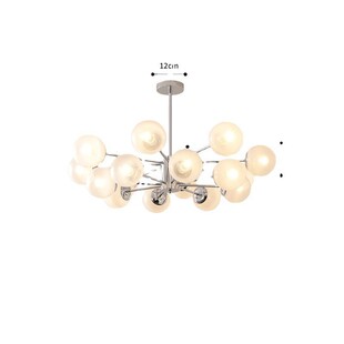 现代简约高级设计师客厅吊灯奶油风法式 魔豆餐厅卧室房间灯具 经典