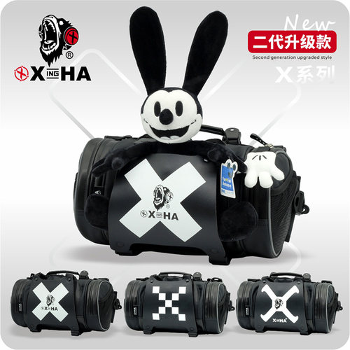 二代X电动车挂包摩托机车边尾包