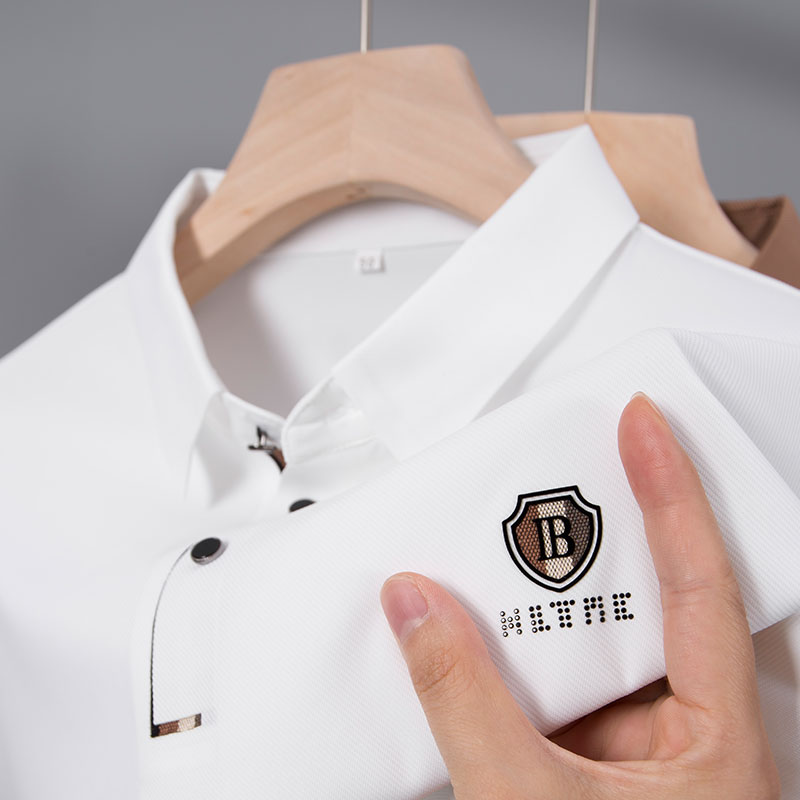 男士POLO衫短袖中年爸爸夏季上衣