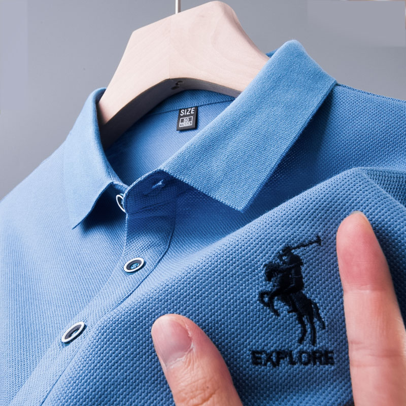 祥奈短袖商务休闲中年舒适