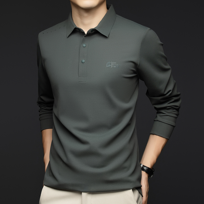 爸爸长袖T恤显年轻舒适