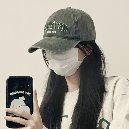 风烟引棒球帽街头韩版秋季鸭舌
