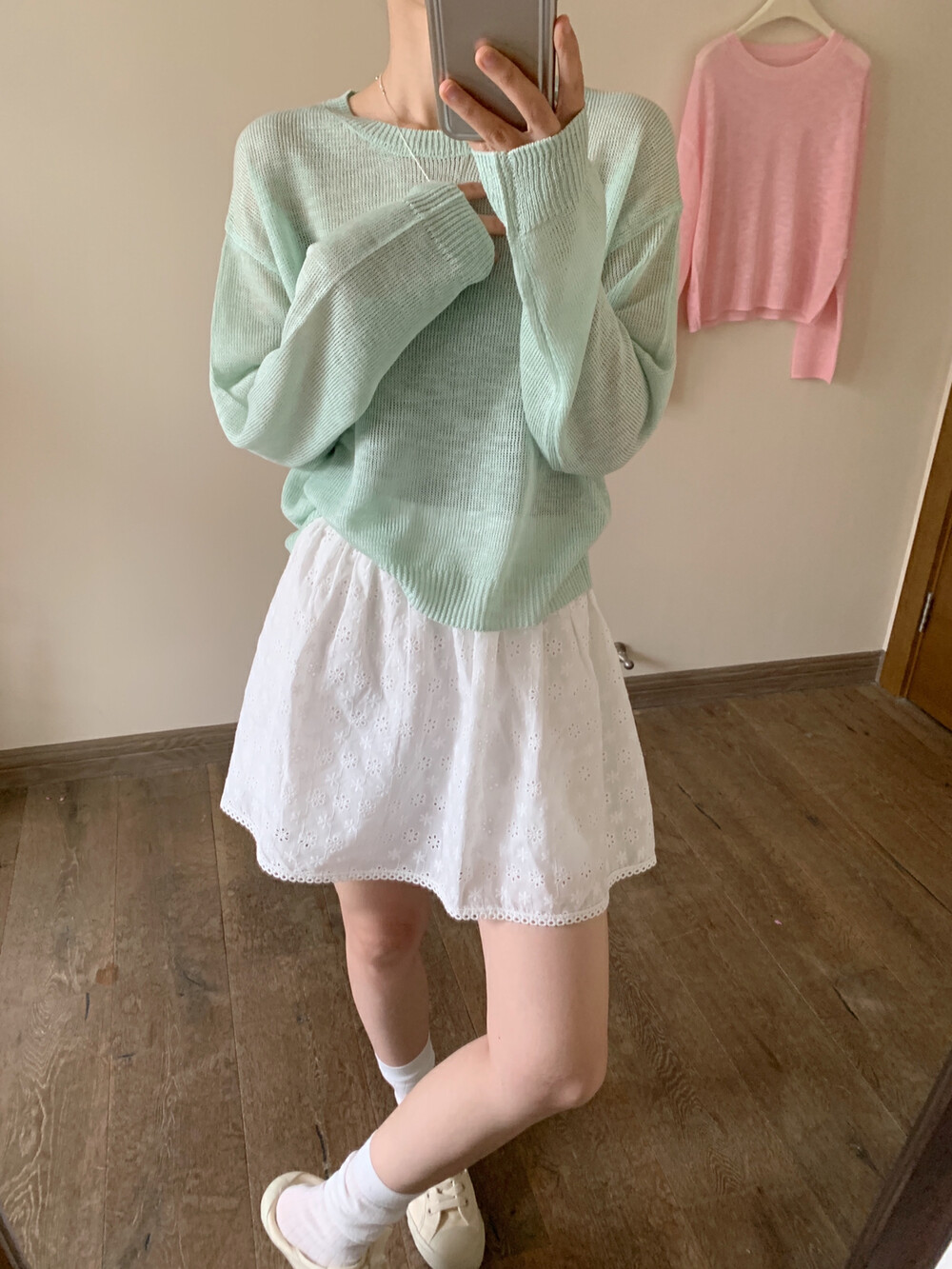 夏季韩版长袖防晒针织上衣套头