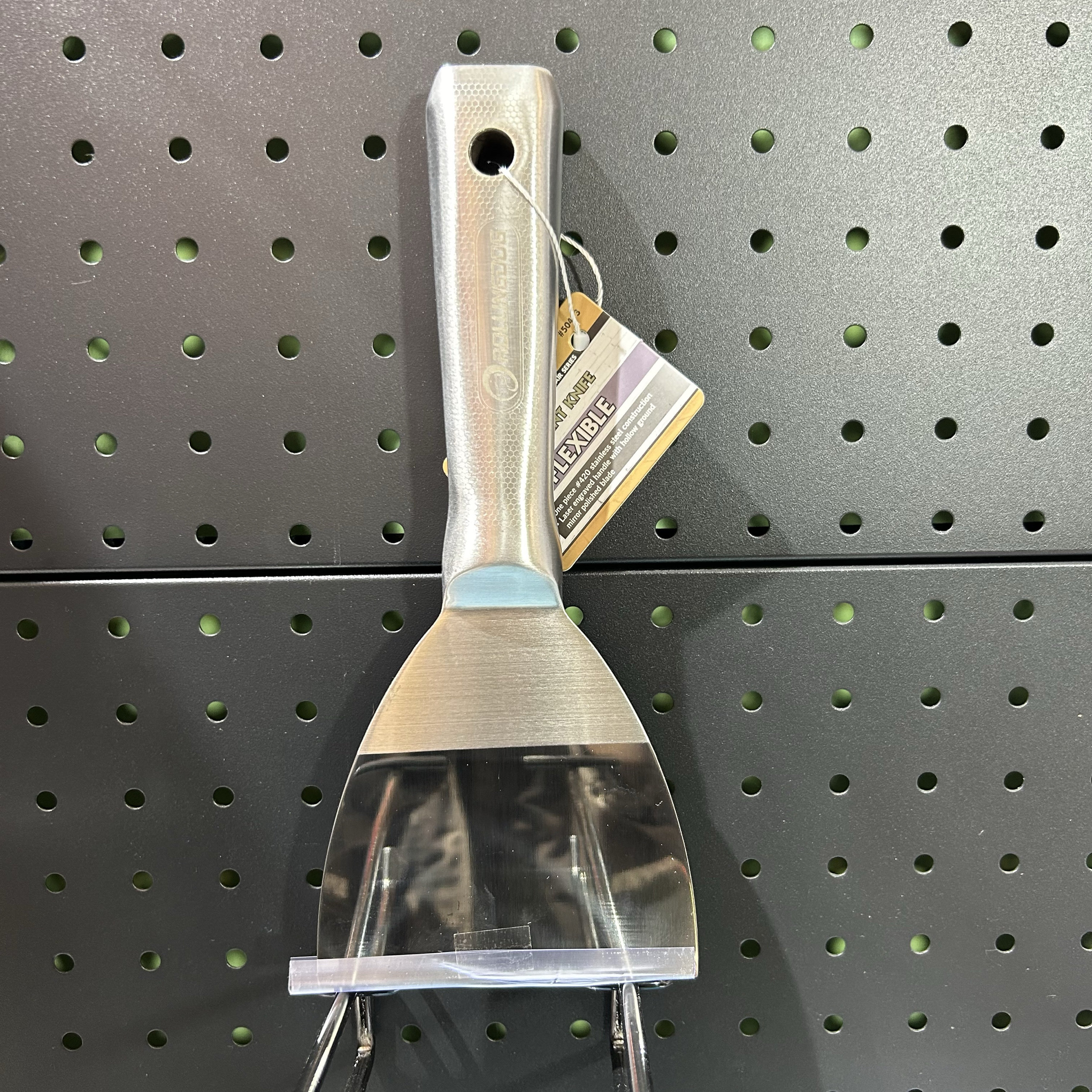 不锈钢加厚油灰刀刮腻子铲刀多功能清洁刮刀批灰刀油漆工具4寸5寸图片