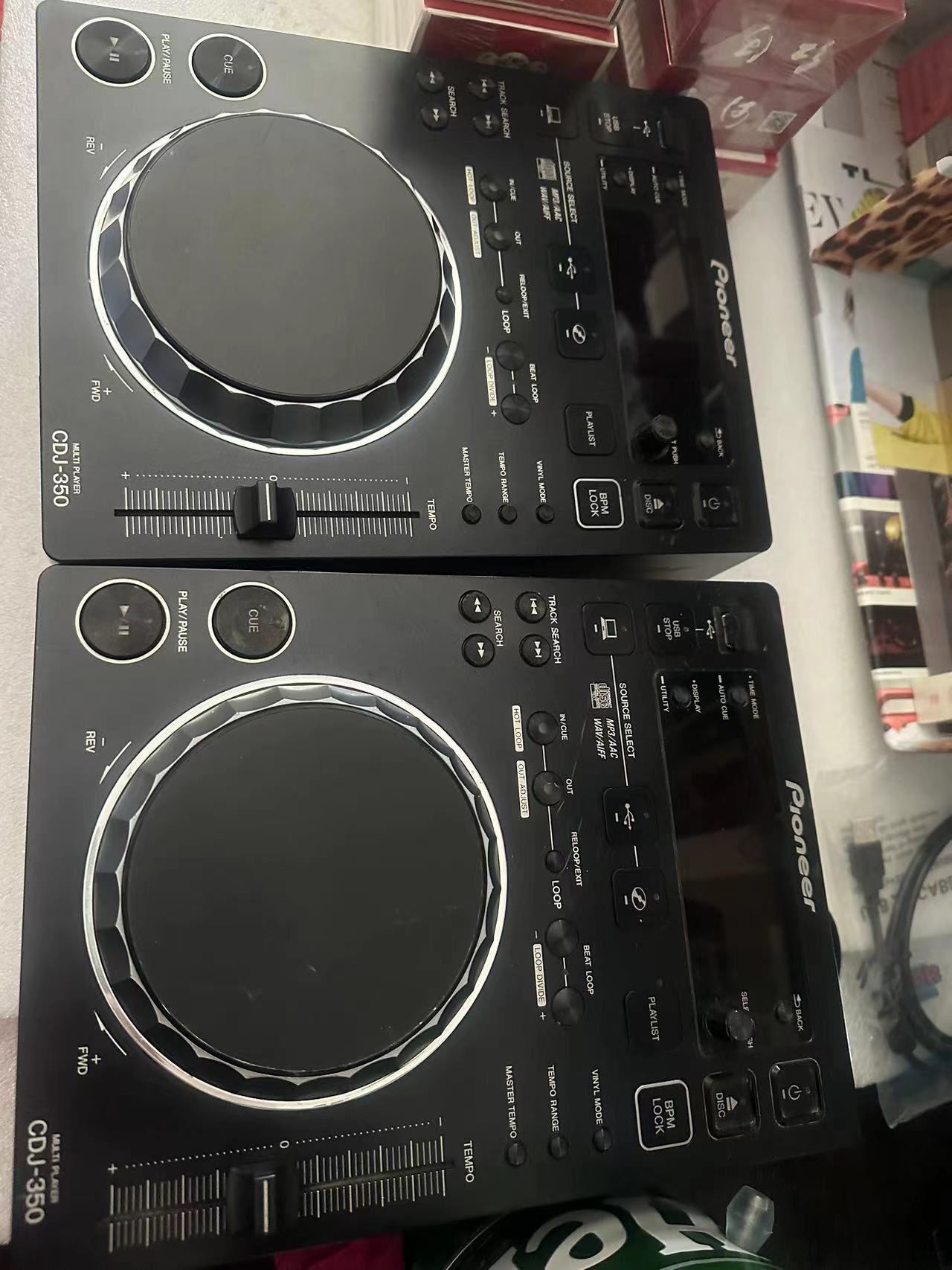 先锋Pioneer CDJ350打碟机一对支持U盘 CD 现货 影音电器 打碟机 原图主图