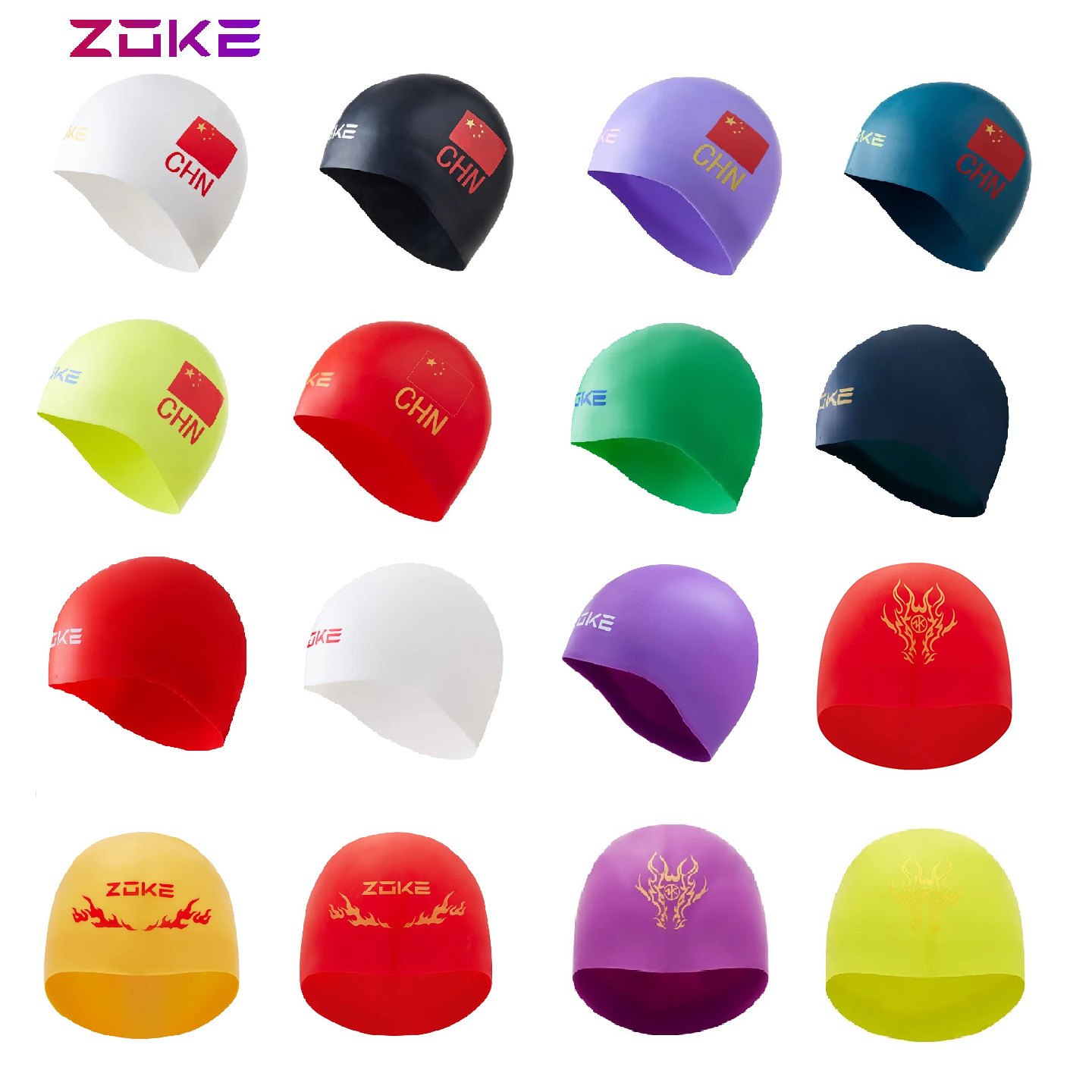 zoke洲克球形钢盔泳帽