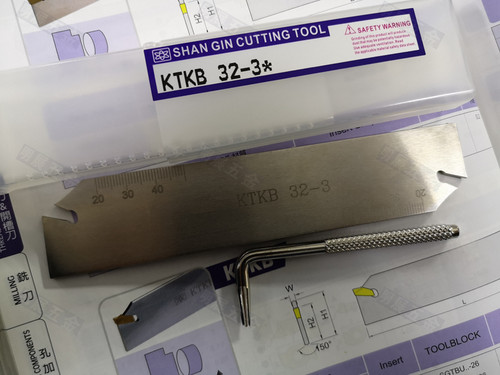 台湾KTKB32-3三井3MM切断刀板配京瓷TKN3刀片包邮现货库存
