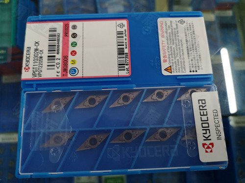 原装正品京瓷数控35度R0.2车刀片VPGT110302M-CK PR1025