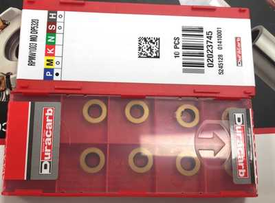 包邮原装特固克杜龙卡浦RPMW1003MO  DP5320金色R5数控铣床刀片