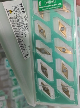 正品VCGT110302MFNAM3 TM4日本NTK精车不锈钢数控刀片R0.2角