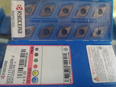 现货55度原装京瓷DCGT11T3003FR-J PR930/ER-J数控车刀片R0.03角