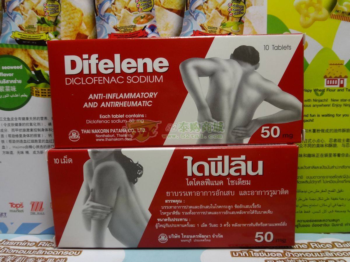 大福宁Difelene肌肉疼痛