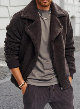 男士外套男士开衫外套休闲夹克上衣男装