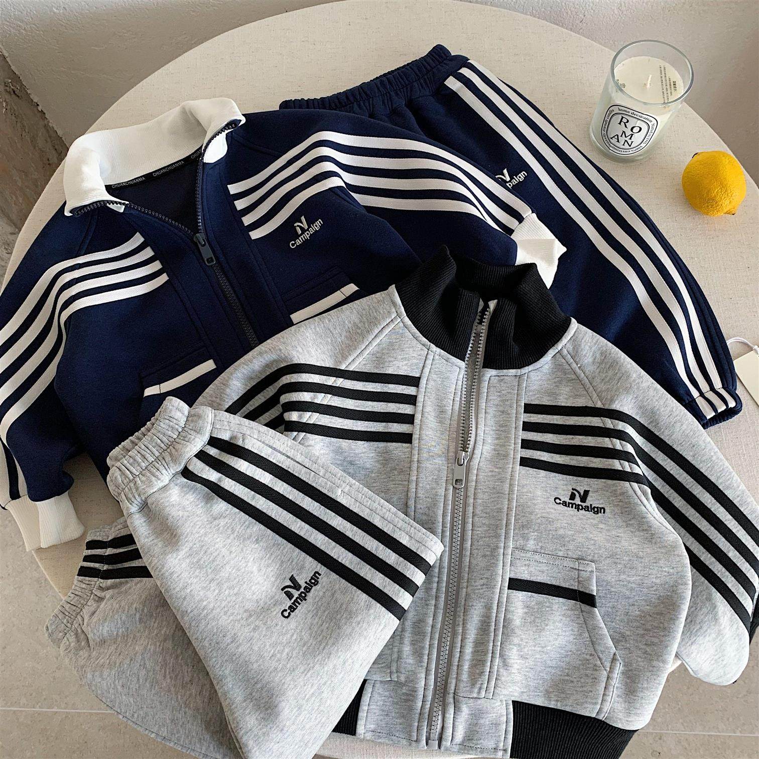 2026春款儿童套装男女童韩版卫衣外套宝宝小童休闲卫裤运动两件套,童装/婴儿装/亲子装,套装,淘宝优惠券,粉丝福利购,淘宝优惠卷