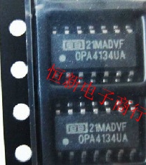OPA4134UA SOP14 功放四运放运算放大器易损芯片 进口现货 可直拍