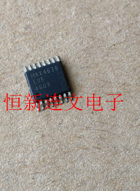 MAX4639EUE MAX4639 全系列多路复用开关IC  进口现货 可直拍
