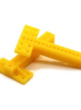 T型塑料杆(黄色) 金色传说 diy科技制作 模型配件 手工材料 创意