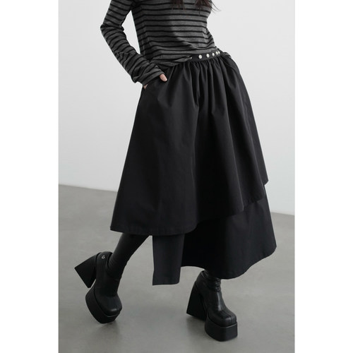 无以幻象一片式半身长裙