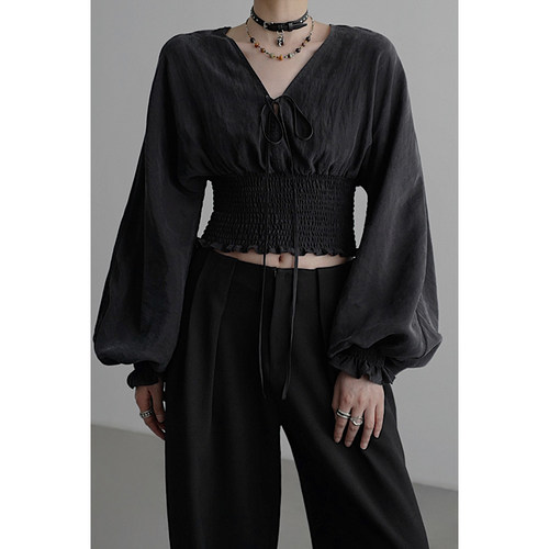 无以幻象蝙蝠袖上衣