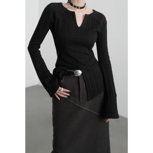 无以幻象粗坑条打底衫