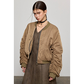 飞行服长袖 夹克 陈太太CHENTAITAI 清仓换季 无以幻象