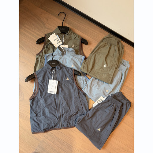 山系户外机能风马甲+防晒伞兵裤
