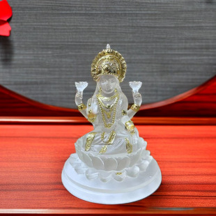 热销新品印度妙音天女神像东南佛佛像水琉璃仙女像树脂工艺品