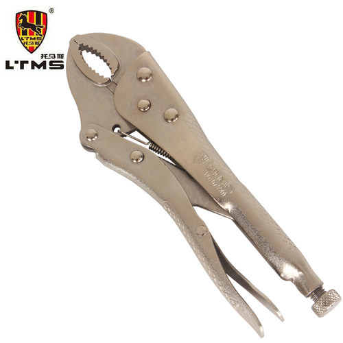 LTMS  托马斯工具大力钳 圆嘴圆口夹钳子平口平头大力钳夹 夹持钳