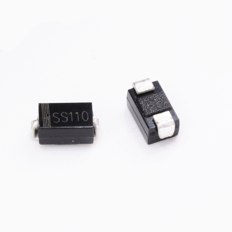 (50个) SS110 SR1100贴片肖特基二极管 100V/1A 全新