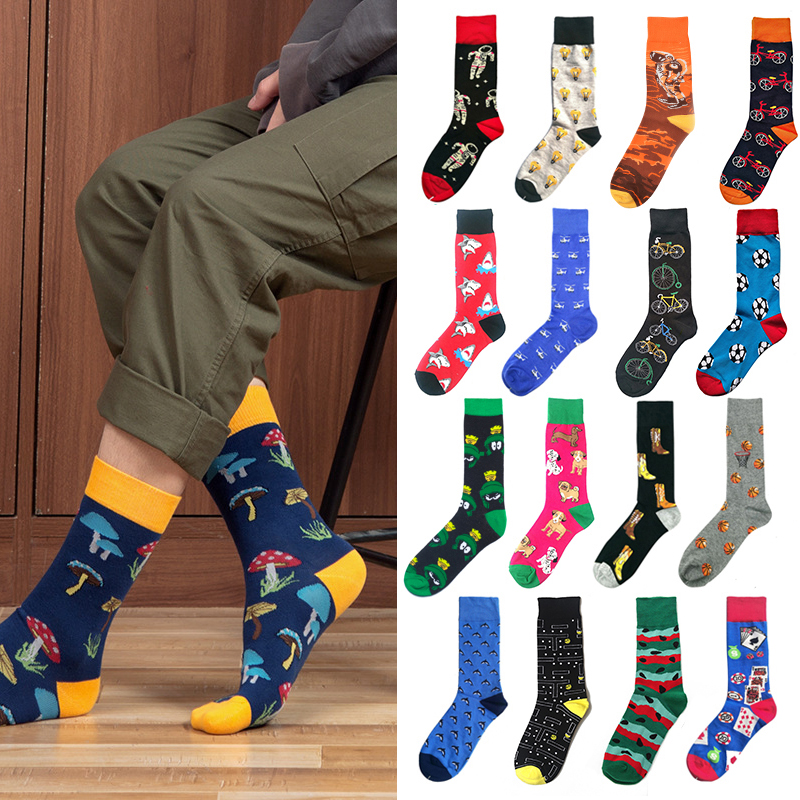 街头欧美嘻哈风运动长筒袜