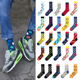 男女彩色圆波点欧美时尚 撞色滑板运动中长筒袜潮牌ins百搭花袜子