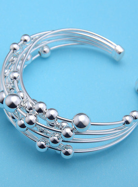 送女友多层年轻款礼物银珠个性