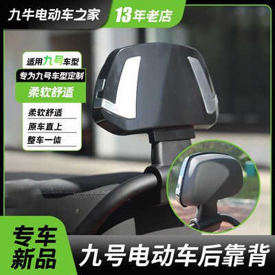 适用九号电动车后靠背F90/M95C/N85C/E100/e200p靠背改装配件
