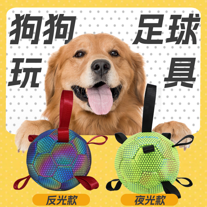 宠物玩具足球带绳户外训练互动