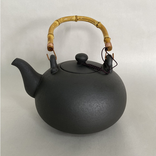 台湾火山泥陶泥养生壶泡茶烧水专用1.3升壶电陶炉煮茶壶单壶