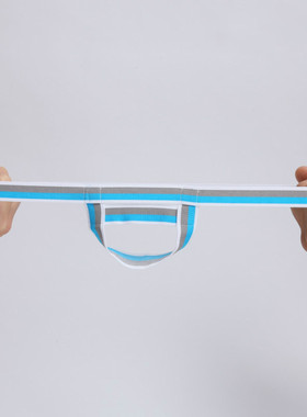 凡尚客男士专用吊环 条纹中间镂空提睾带提型带男装饰吊环VS005DH