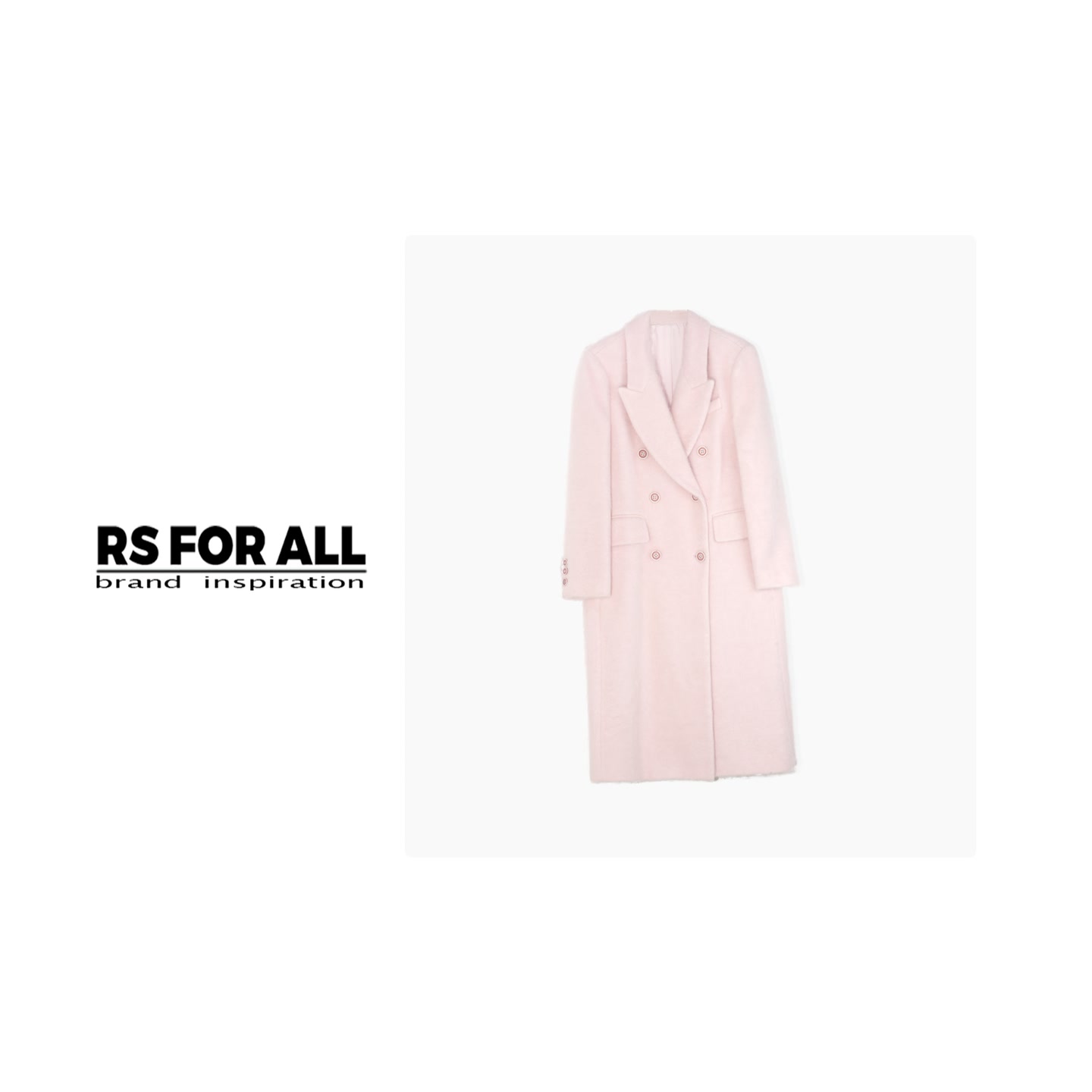 RS FOR ALL  羊绒羊毛呢外套