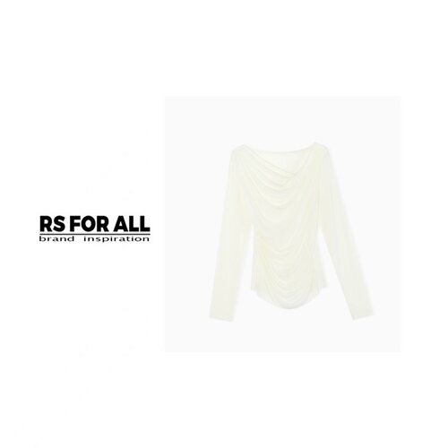 RS FOR ALL  羊绒一字领长袖上衣RSMEN080