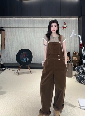 RS FOR ALL  复古工装朋克风背带裤RSKZ3376